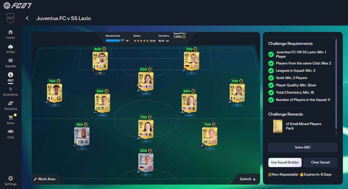 Ai SBC solving an SBC
